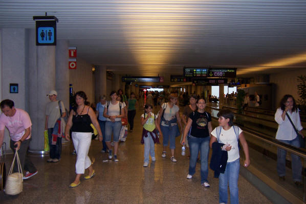 Aeroport de Son Sant Joan dia 18-07-07